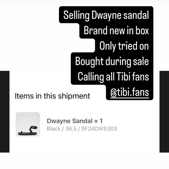 Tibi Shoes Tibi Dwayne Sandal Brand New In Box Size 365 Poshmark